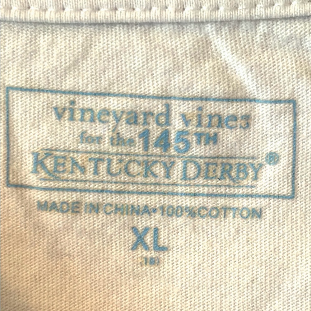 Vineyard Vines Boy’s Kentucky Derby 2019, Derby hat, T-shirt Size XL - Picture 4 of 6